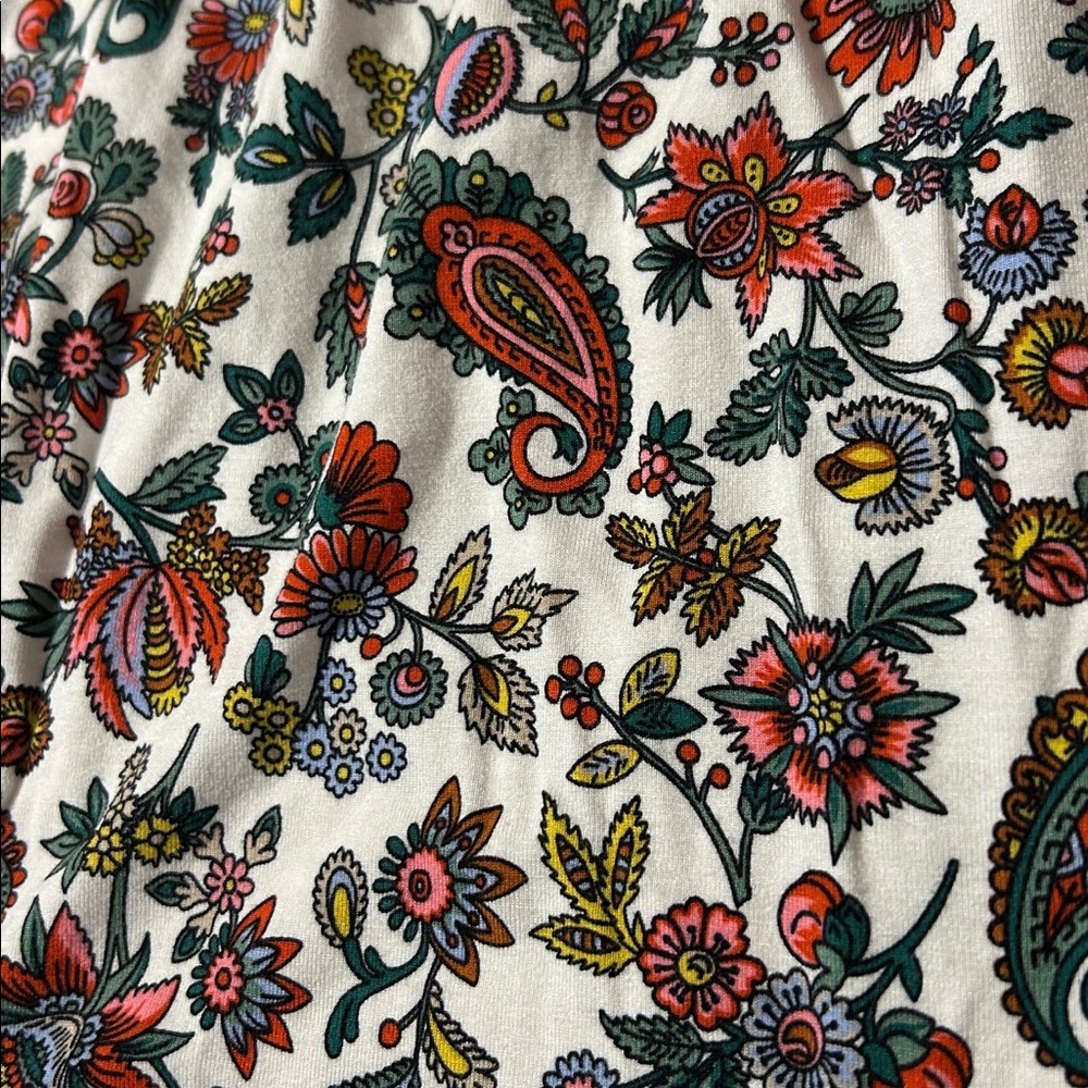 Boden Paisley Maxi Skirt Size 12P - Picture 3 of 5
